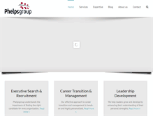 Tablet Screenshot of phelpsgroup.ca
